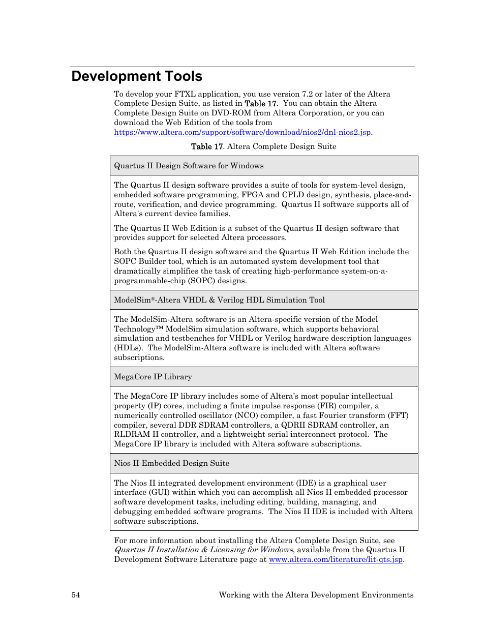 Development tools | Echelon FTXL Hardware User Manual | Page 62 / 92