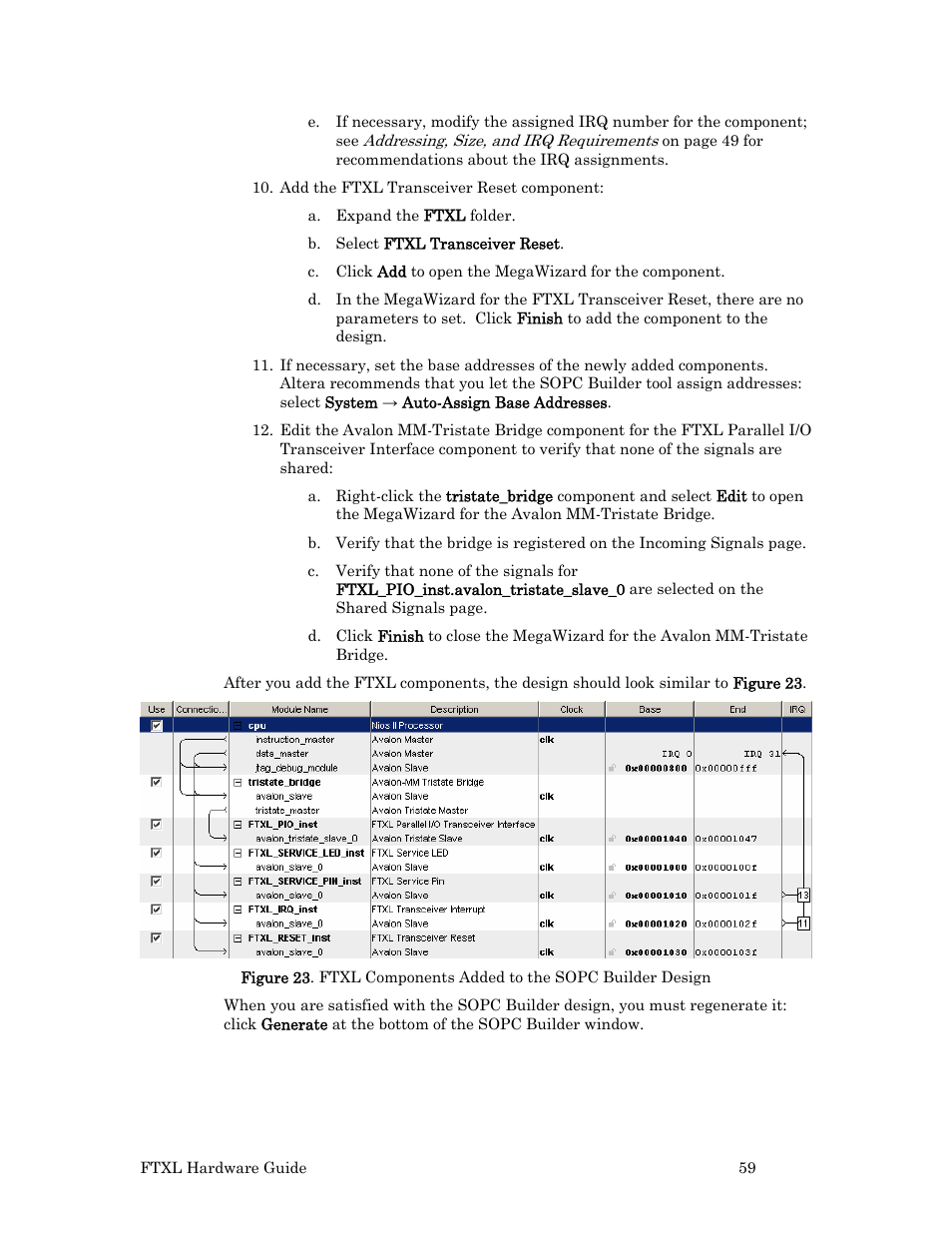 Echelon FTXL Hardware User Manual | Page 67 / 92