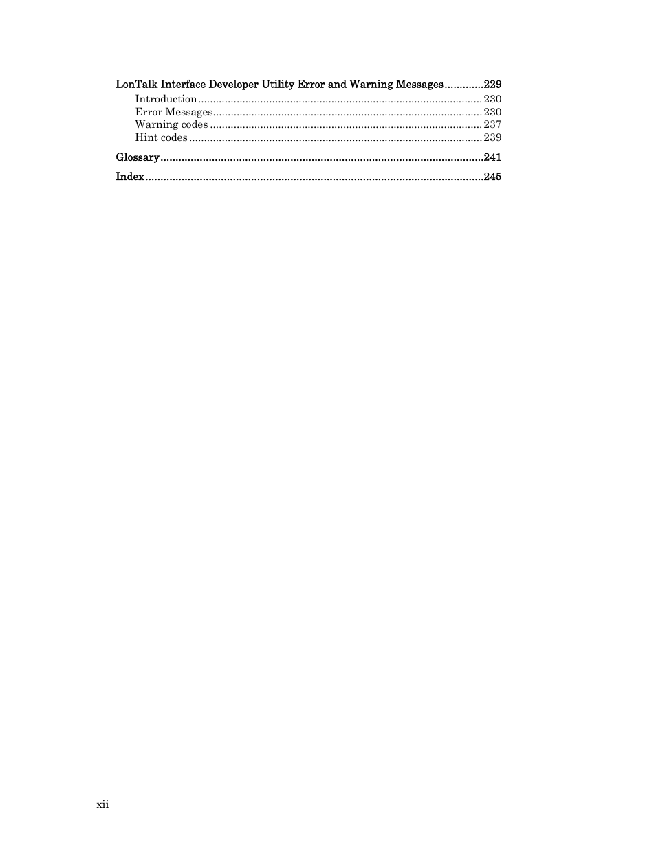 Echelon FTXL User Manual | Page 12 / 261