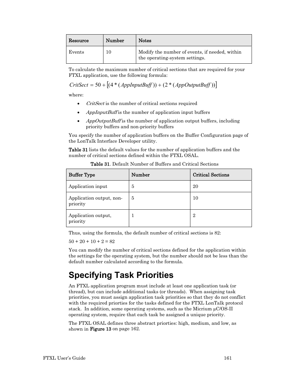 Specifying task priorities | Echelon FTXL User Manual | Page 173 / 261