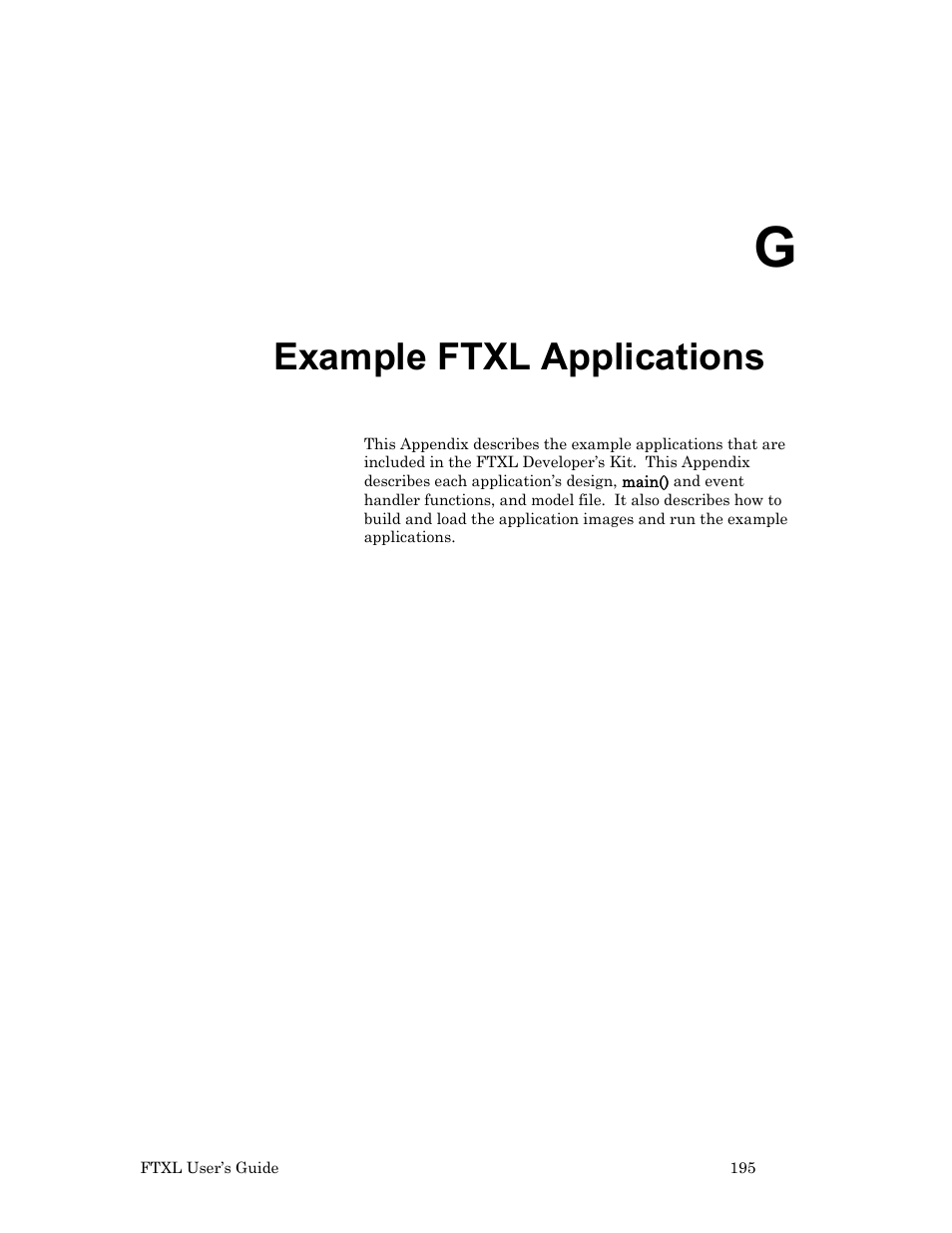 Example ftxl applications, 195, for more inform | Echelon FTXL User Manual | Page 207 / 261