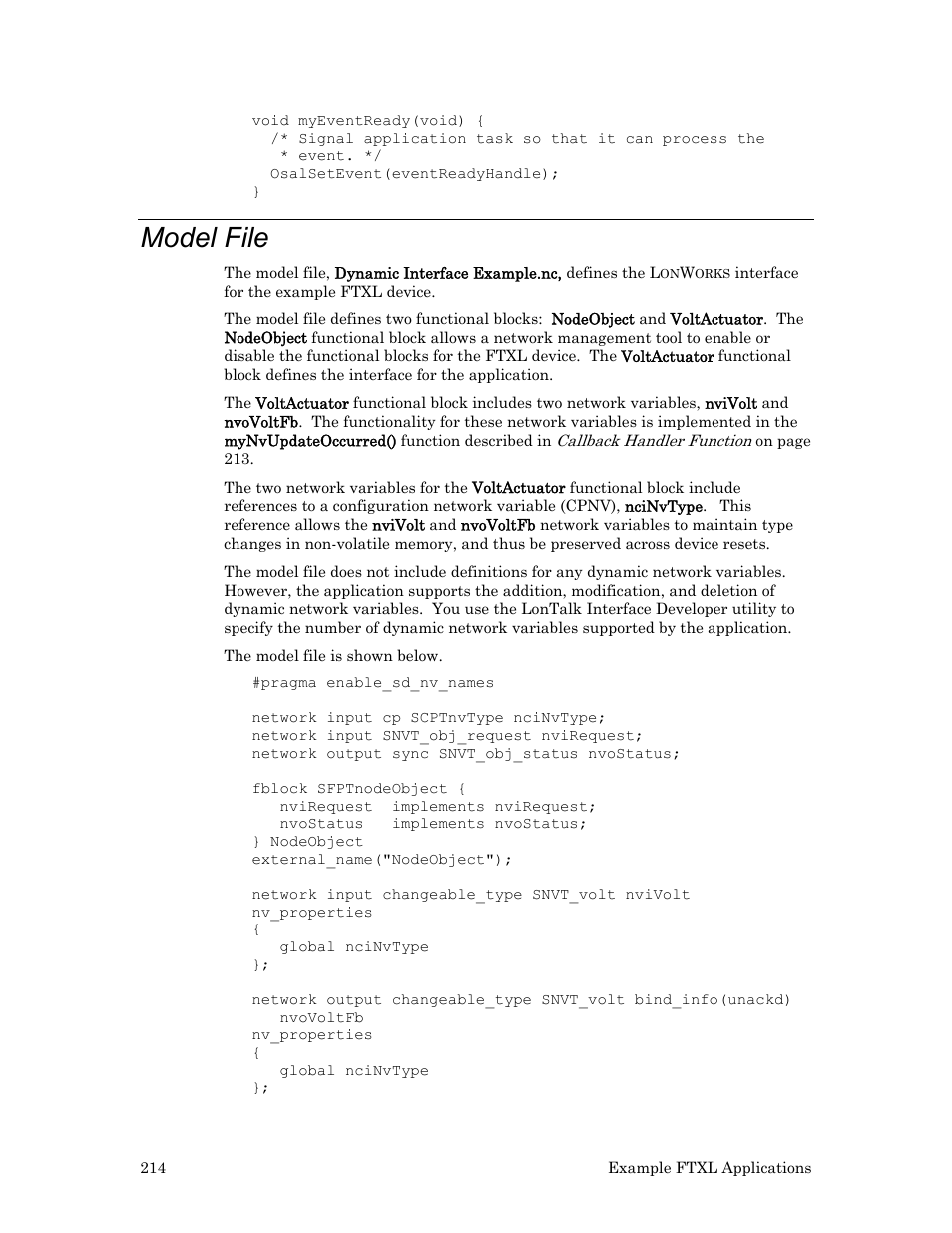 Model file | Echelon FTXL User Manual | Page 226 / 261