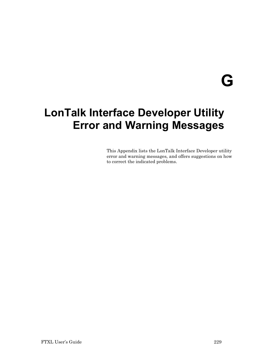 Echelon FTXL User Manual | Page 241 / 261