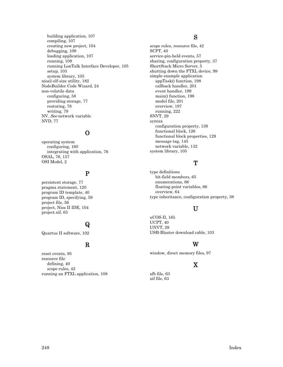 Echelon FTXL User Manual | Page 260 / 261