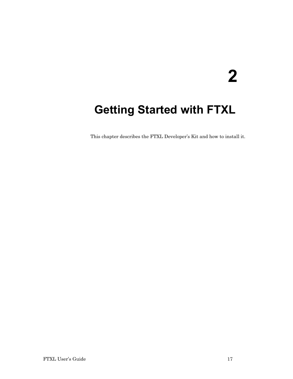 Getting started with ftxl, Getting, Started with | Ftxl | Echelon FTXL User Manual | Page 29 / 261