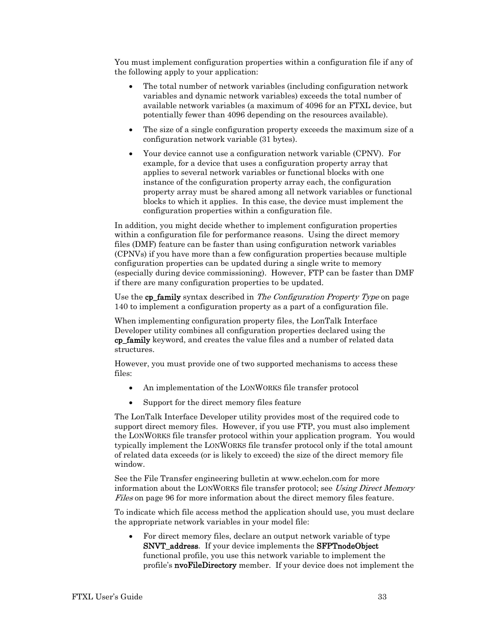 Echelon FTXL User Manual | Page 45 / 261