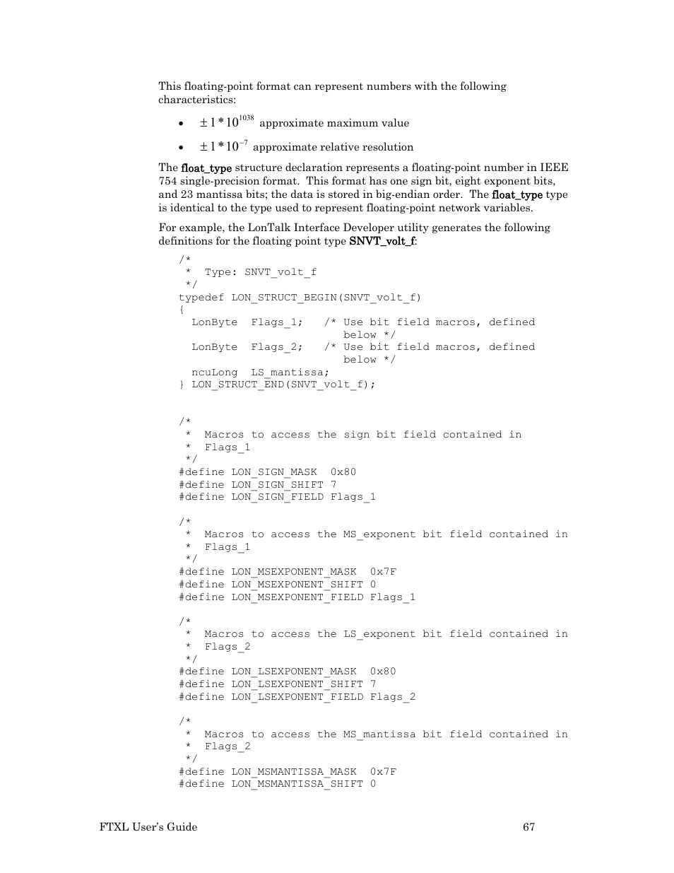 Echelon FTXL User Manual | Page 79 / 261