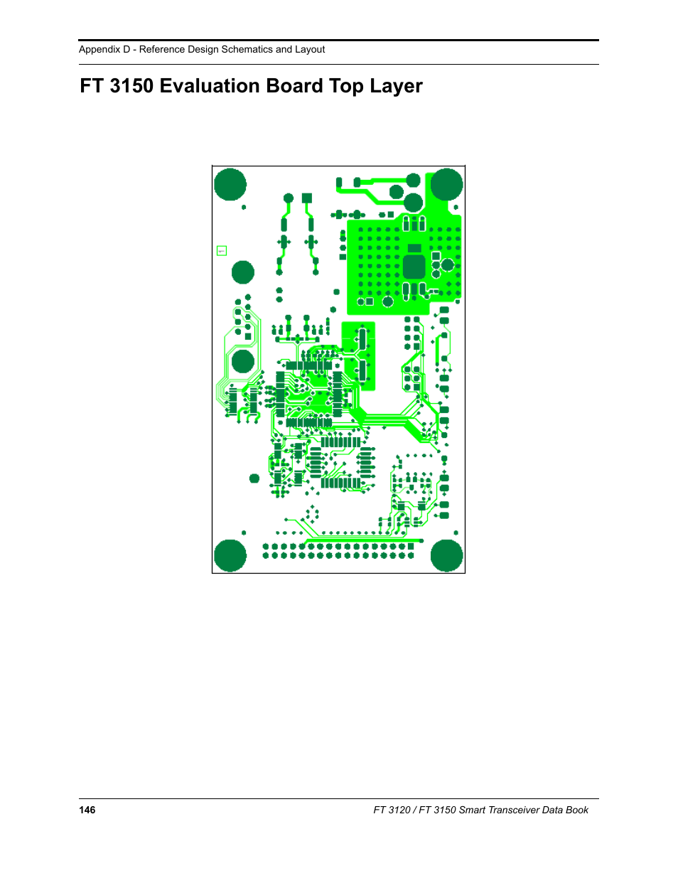 Ft 3150 evaluation board top layer | Echelon FT 3150 Smart Transceiver User Manual | Page 152 / 157
