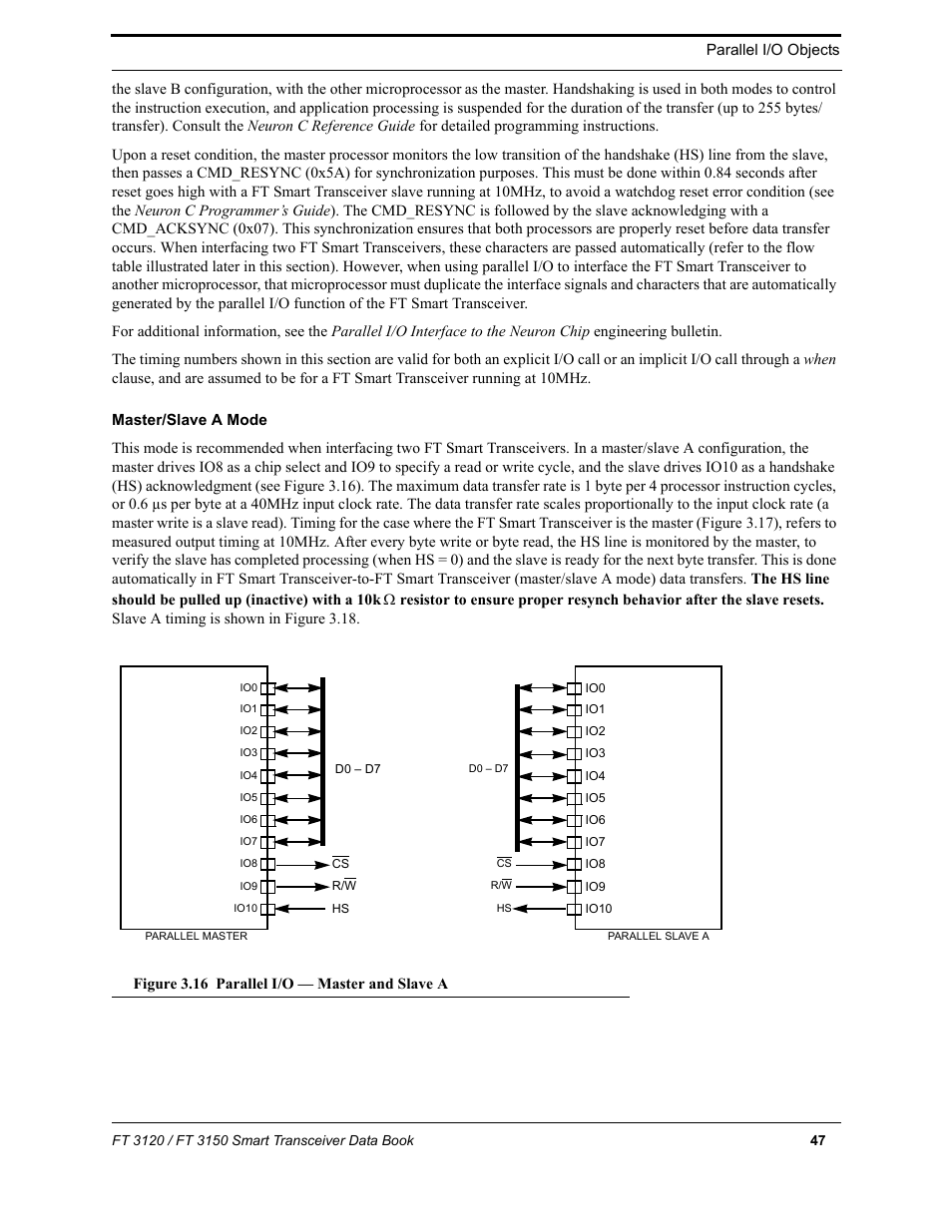 Master/slave a mode | Echelon FT 3150 Smart Transceiver User Manual | Page 53 / 157