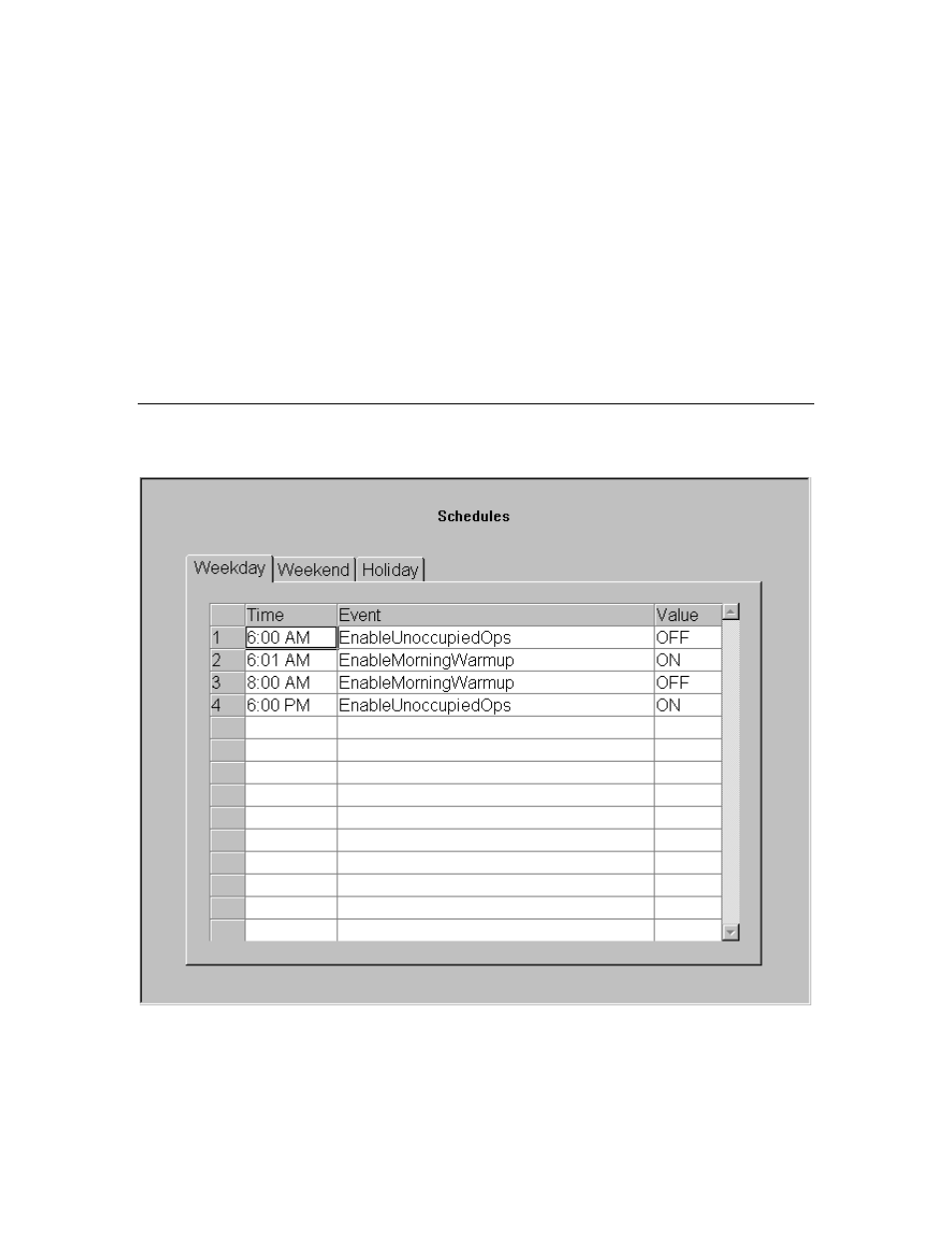 Modifying the daily schedules | Echelon LonPoint Application and Plug-In User Manual | Page 149 / 191