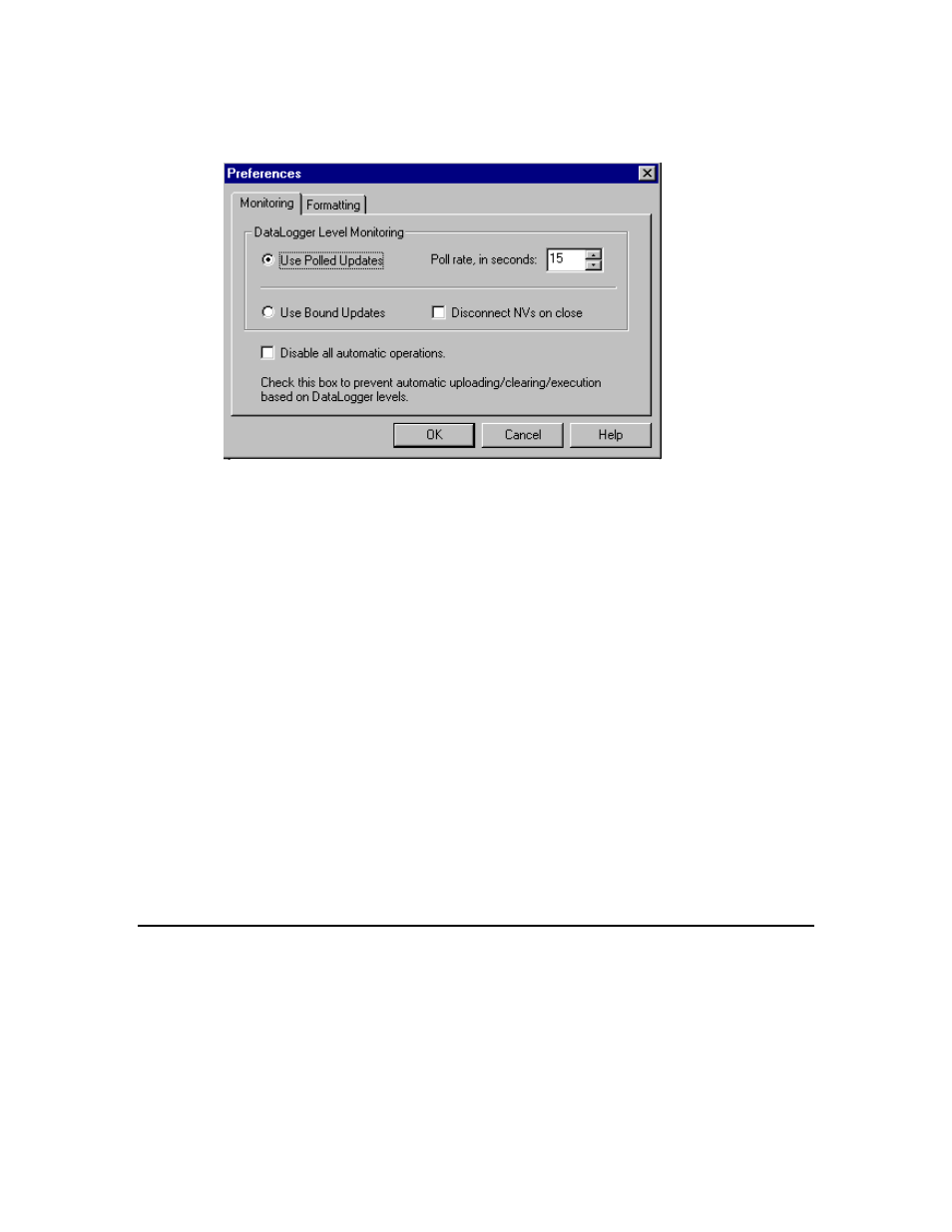 Log preferences | Echelon LonPoint Application and Plug-In User Manual | Page 181 / 191