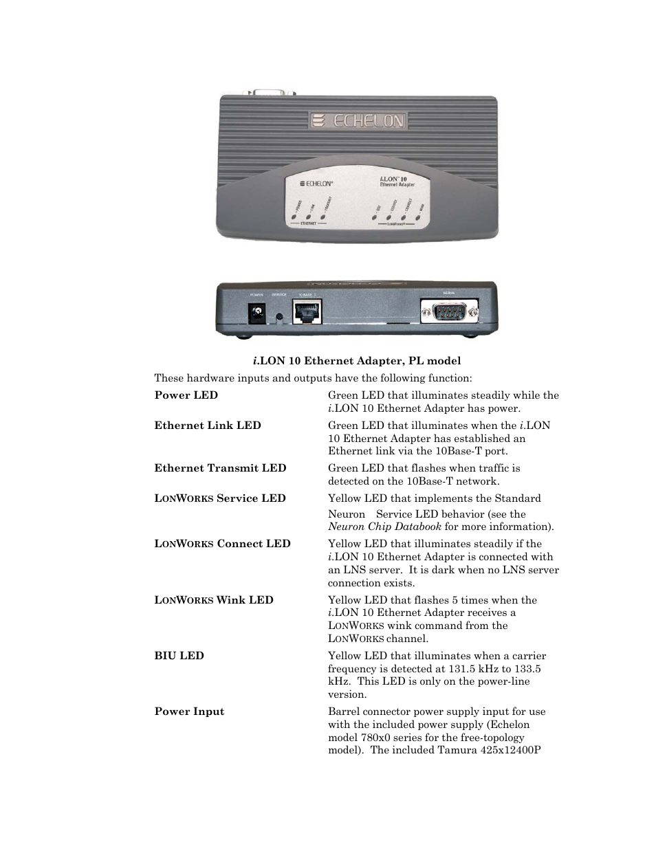 Echelon i.LON 10 Ethernet Adapter User Manual | Page 13 / 82