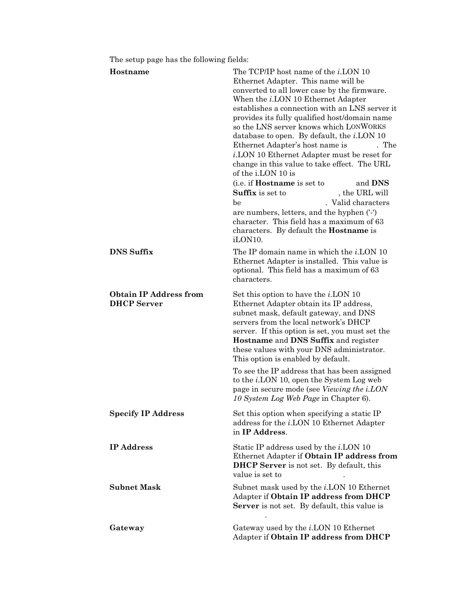 Echelon i.LON 10 Ethernet Adapter User Manual | Page 21 / 82