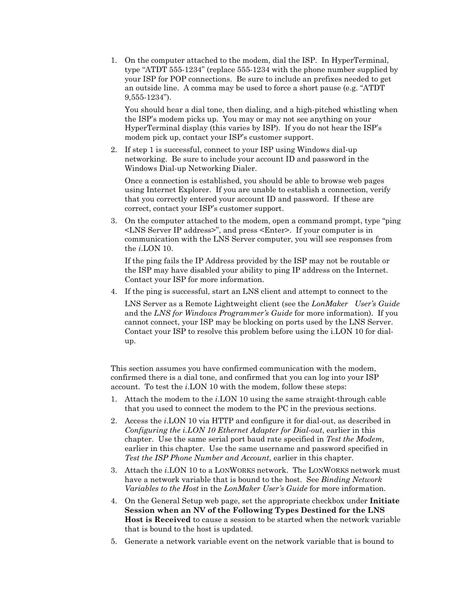 Echelon i.LON 10 Ethernet Adapter User Manual | Page 33 / 82