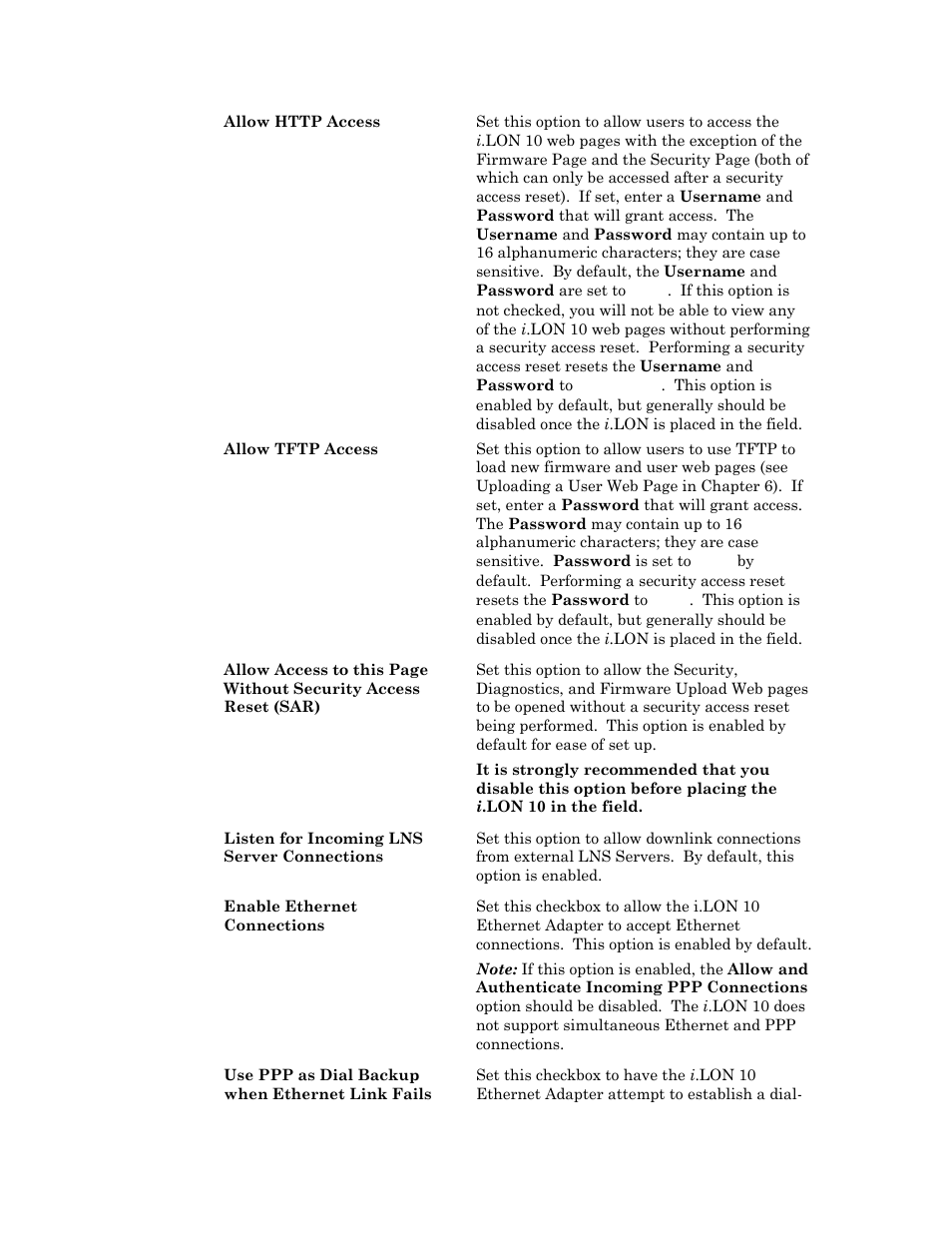 Echelon i.LON 10 Ethernet Adapter User Manual | Page 44 / 82