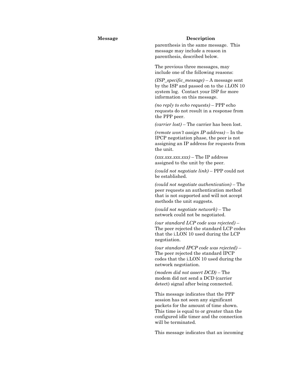 Performing a self-test -13 | Echelon i.LON 10 Ethernet Adapter User Manual | Page 64 / 82