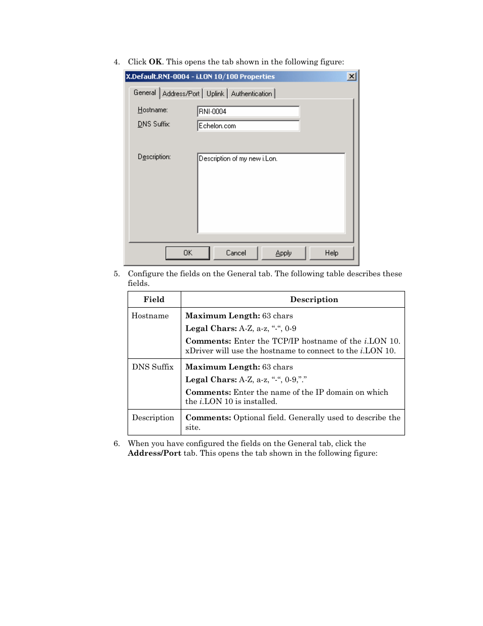 Echelon i.LON 10 Ethernet Adapter User Manual | Page 80 / 82