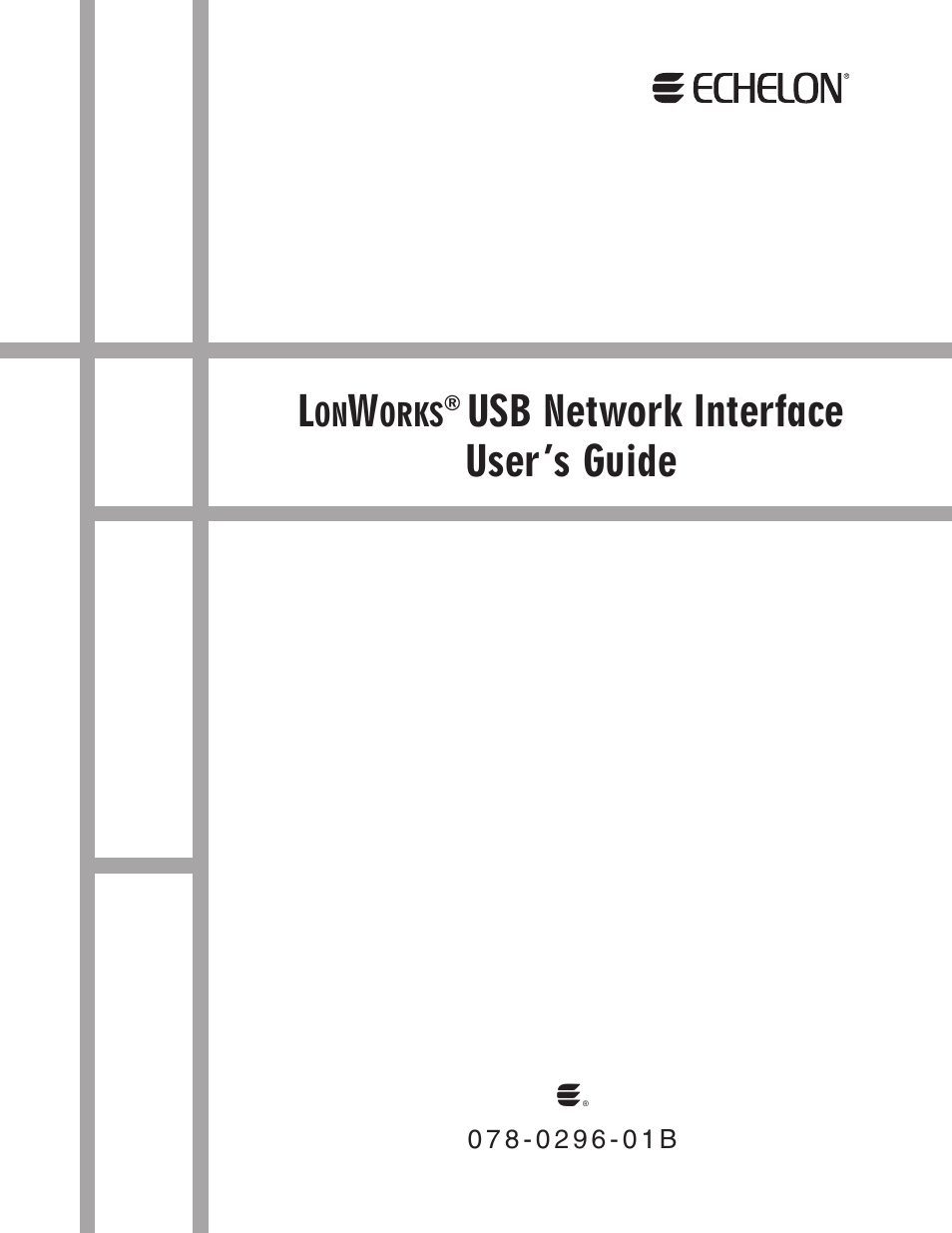 Echelon LonWorks USB Network Interface User Manual | 27 pages