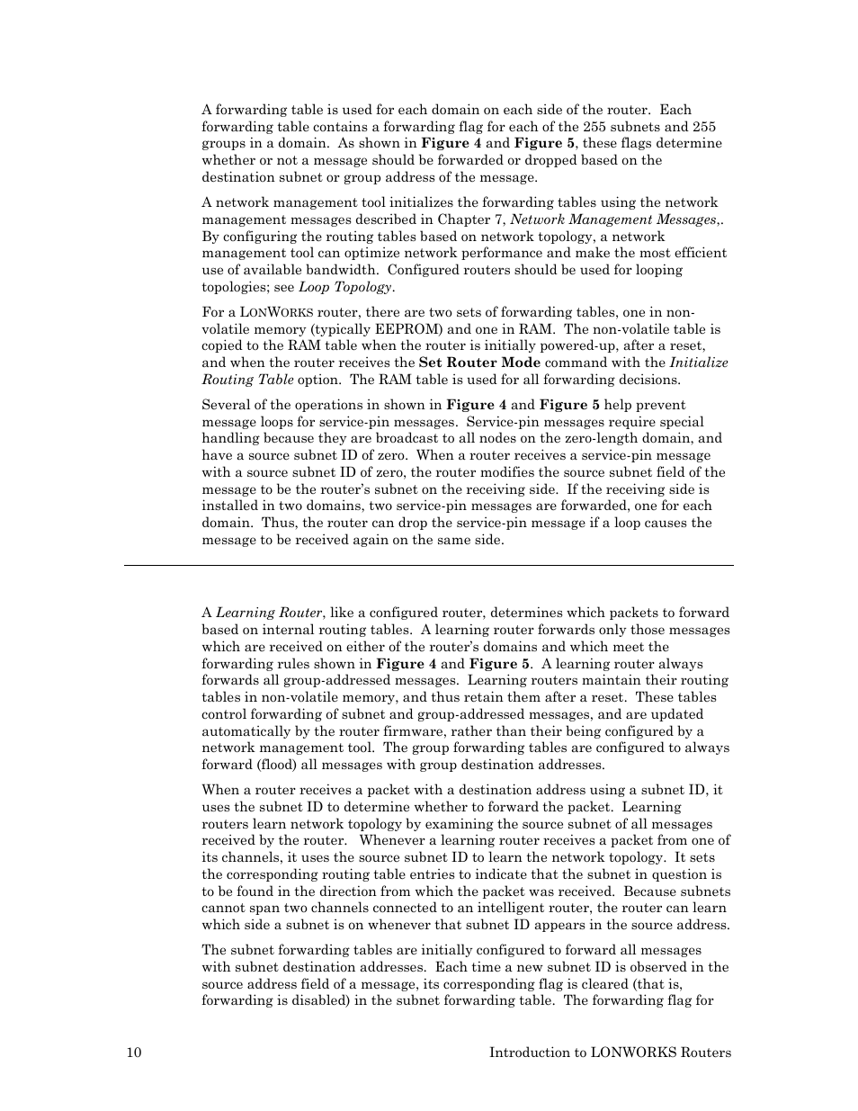Learning router | Echelon LonWorks Router User Manual | Page 20 / 129