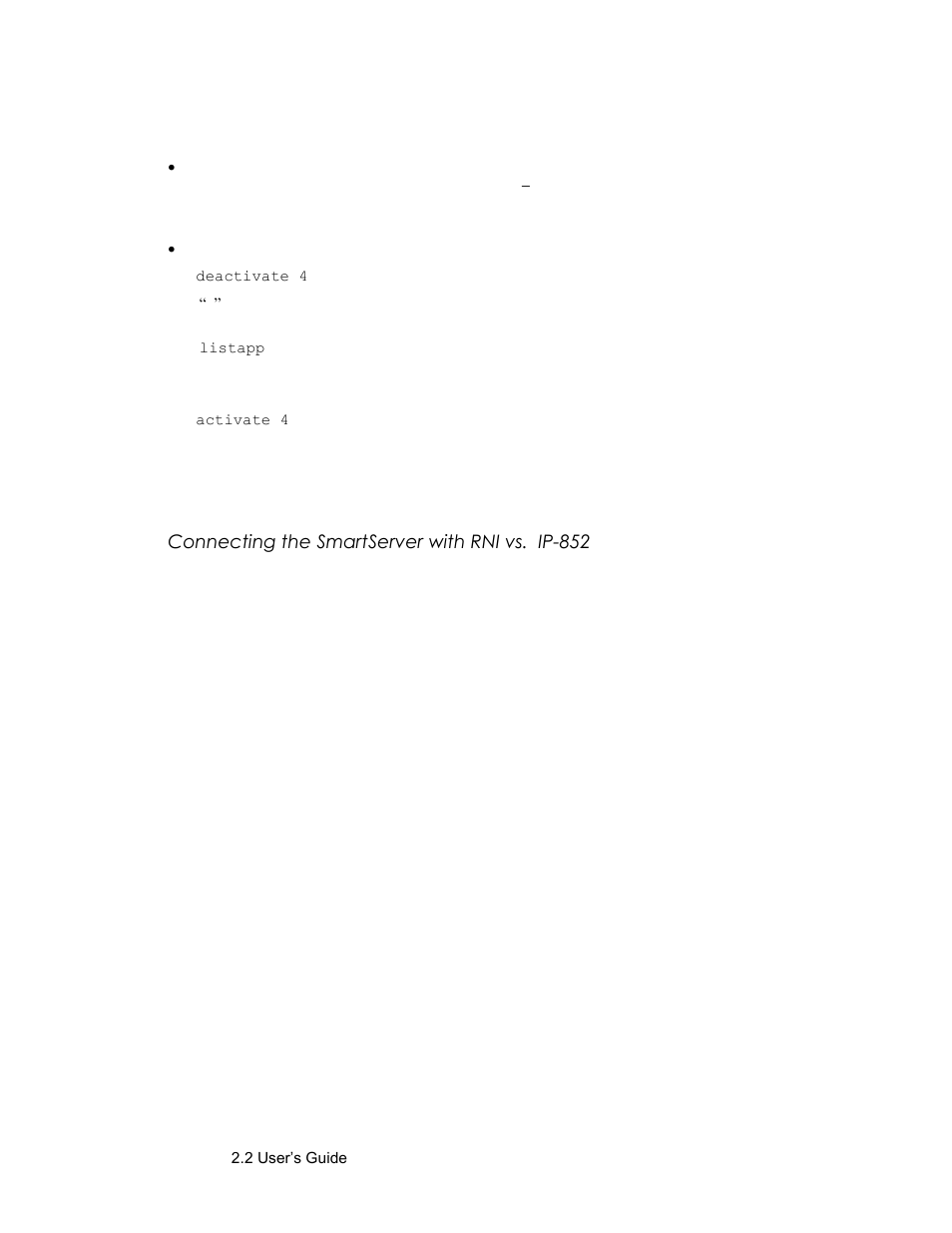 Connecting the smartserver with rni vs. ip-852, Manage the smartserver | Echelon SmartServer 2.2 User Manual | Page 100 / 560