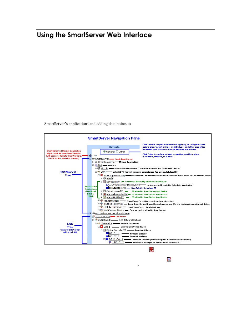 Using the smartserver web interface | Echelon SmartServer 2.2 User Manual | Page 125 / 560
