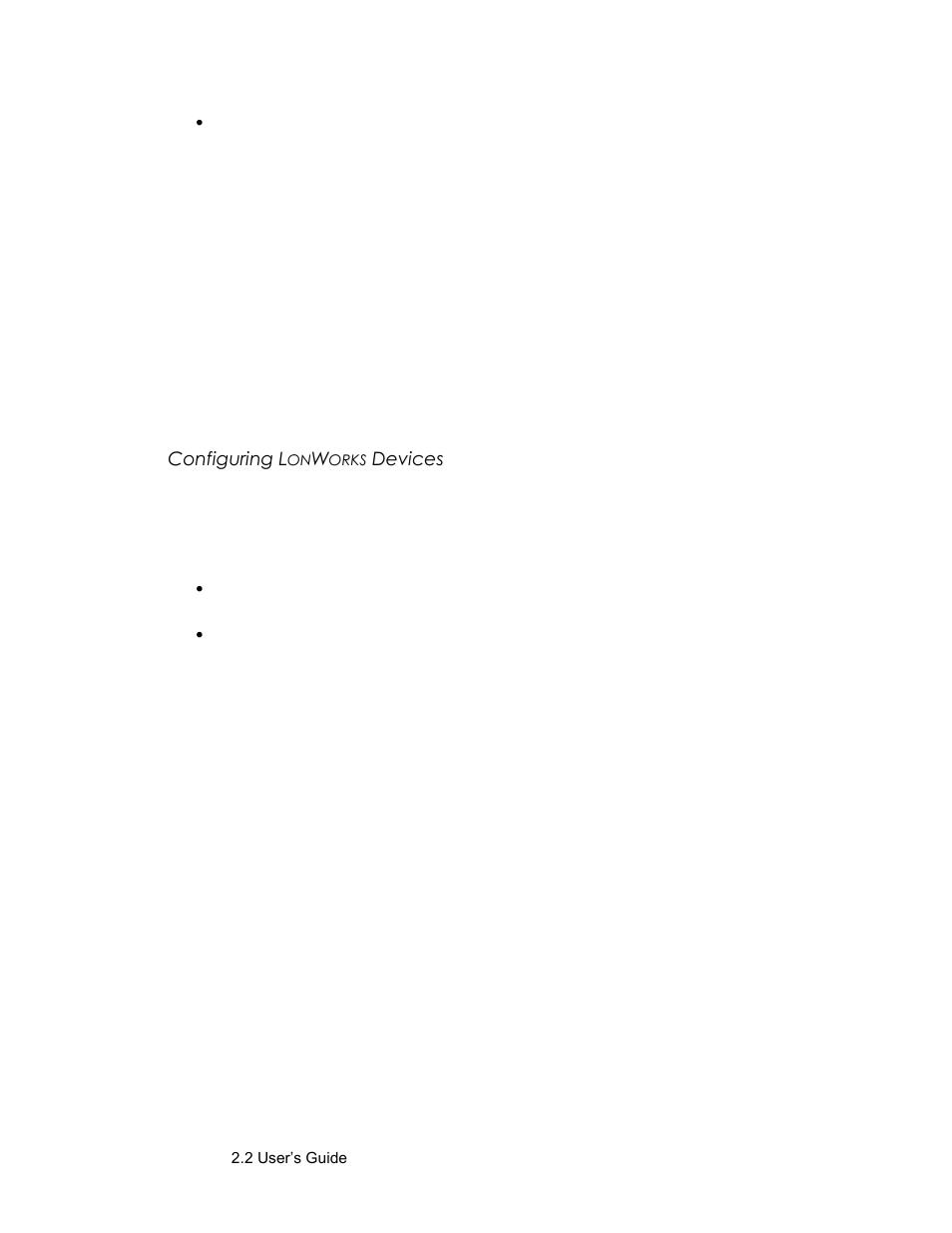 Configuring lonworks devices, Configuring l, Orks | Devices | Echelon SmartServer 2.2 User Manual | Page 232 / 560
