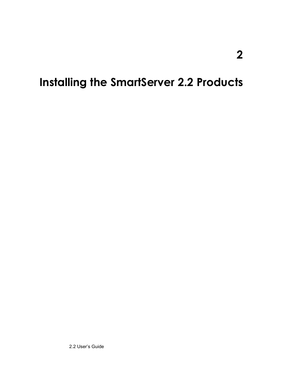 Installing the smartserver 2.2 products, Installing the smartserver products, 2installing the smartserver 2.2 products | Echelon SmartServer 2.2 User Manual | Page 24 / 560