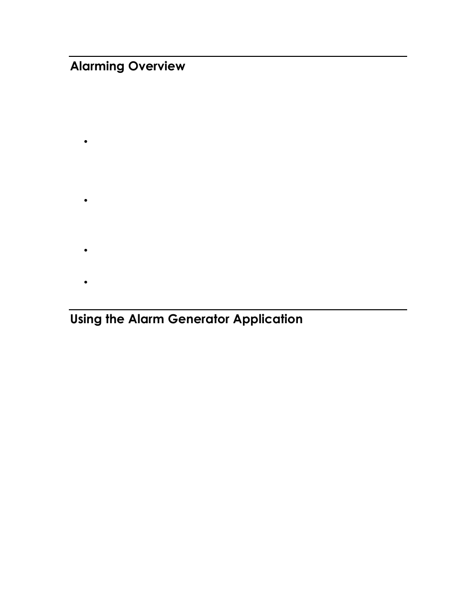 Alarming overview, Using the alarm generator application | Echelon SmartServer 2.2 User Manual | Page 329 / 560