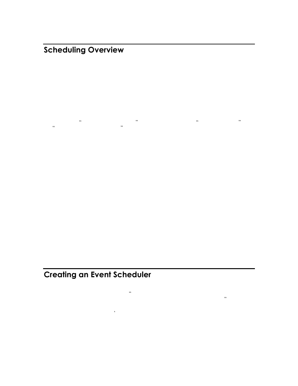 Scheduling overview, Creating an event scheduler, Scheduler | Chapter 7, scheduling | Echelon SmartServer 2.2 User Manual | Page 357 / 560