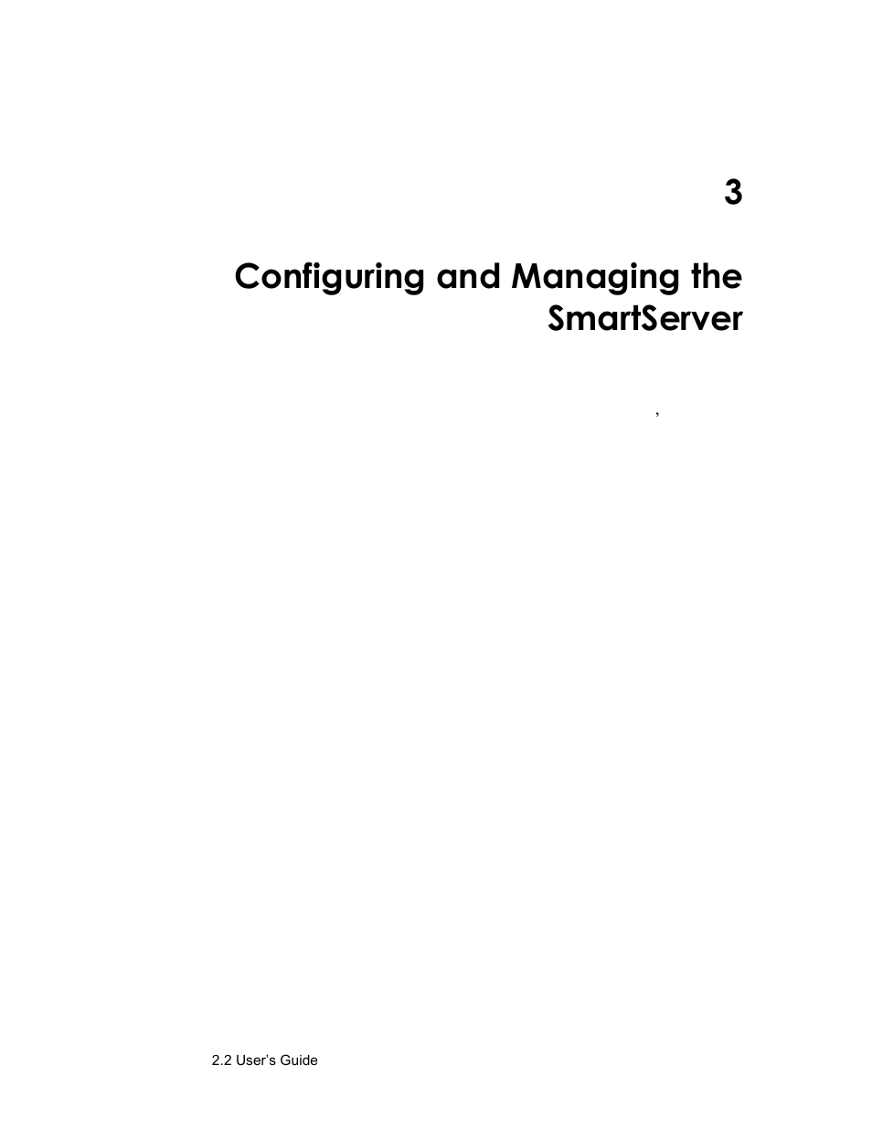 Configuring and managing the smartserver, 3configuring and managing the smartserver | Echelon SmartServer 2.2 User Manual | Page 36 / 560