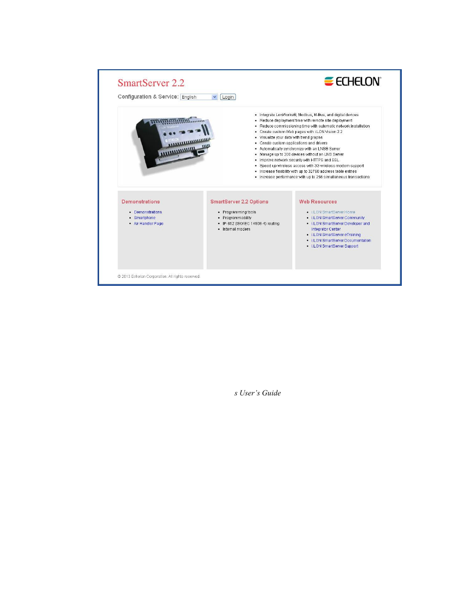 Echelon SmartServer 2.2 User Manual | Page 39 / 560