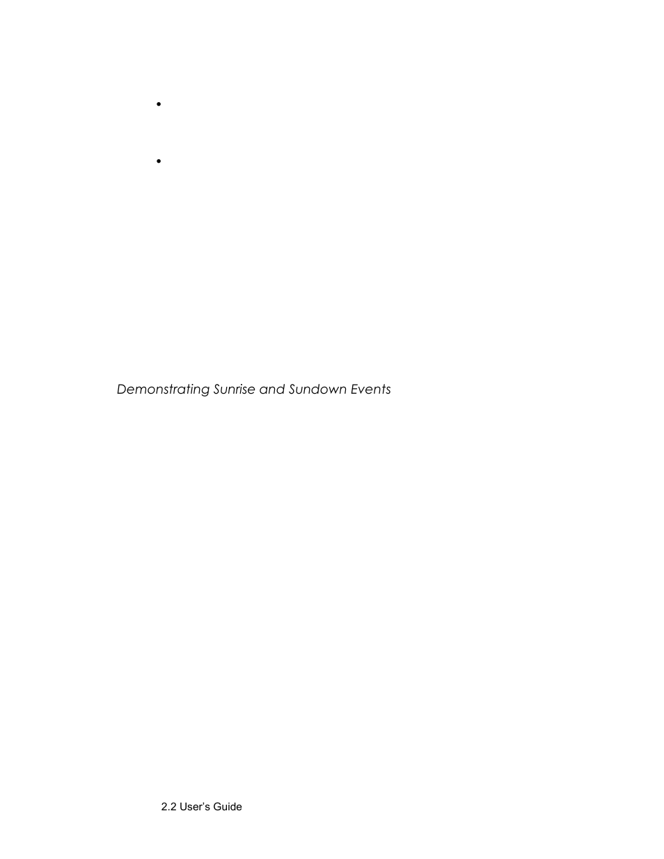 Demonstrating sunrise and sundown events, See demonstrating sunrise and sundown events | Echelon SmartServer 2.2 User Manual | Page 394 / 560
