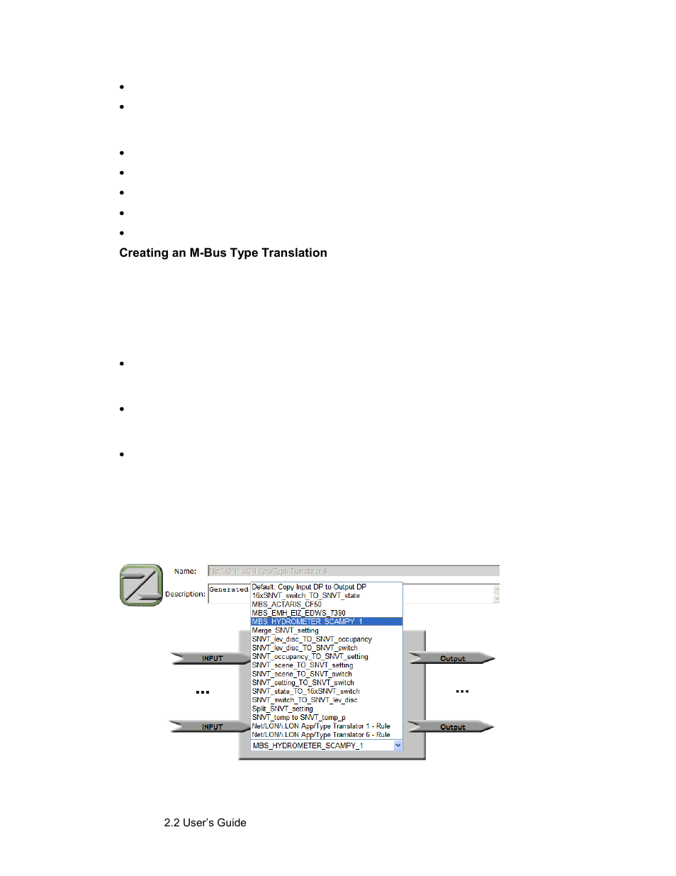 Creating an m-bus type translation | Echelon SmartServer 2.2 User Manual | Page 476 / 560