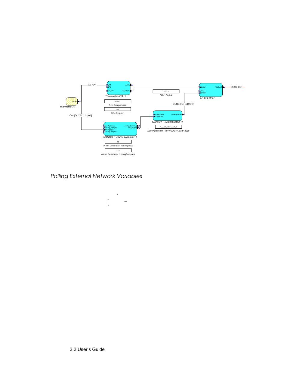 Polling external network variables | Echelon SmartServer 2.2 User Manual | Page 498 / 560