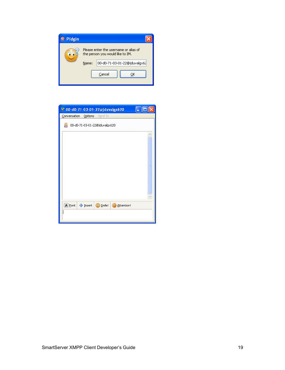 Echelon SmartServer XMPP Client User Manual | Page 27 / 34
