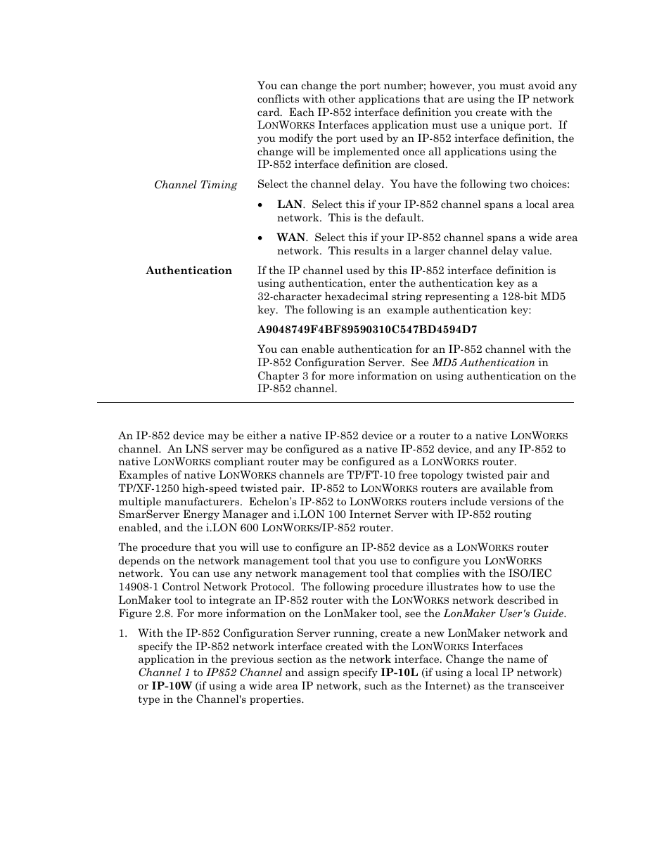 Configuring an ip 852 device as a lonworks router, Configuring an ip-852 device as a l, Router | Echelon IP-852 Channel User Manual | Page 23 / 56
