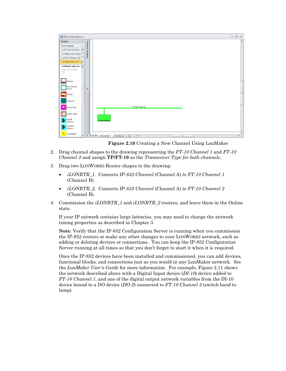 Echelon IP-852 Channel User Manual | Page 24 / 56