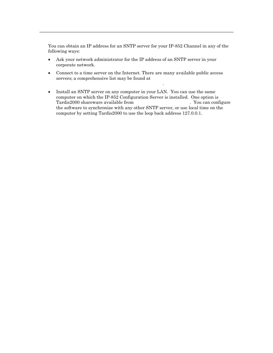 Choosing an sntp server | Echelon IP-852 Channel User Manual | Page 38 / 56