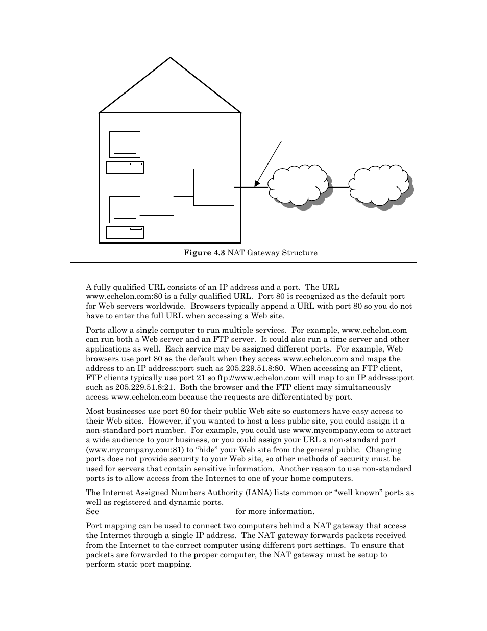 Ports and port mapping | Echelon IP-852 Channel User Manual | Page 42 / 56