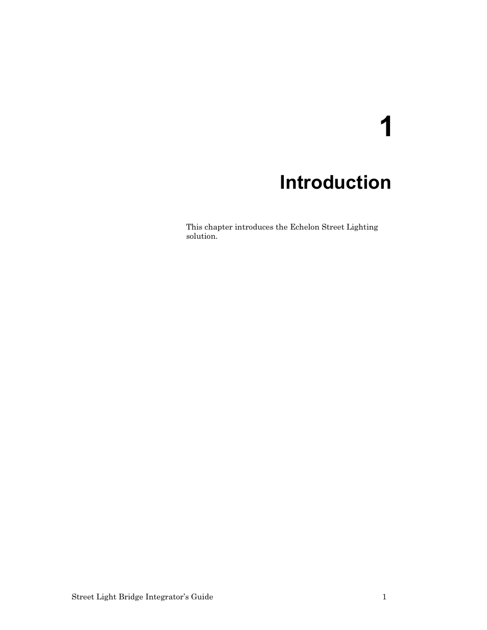 Introduction | Echelon Lumewave CRD 3000 Street Light Bridge User Manual | Page 11 / 124