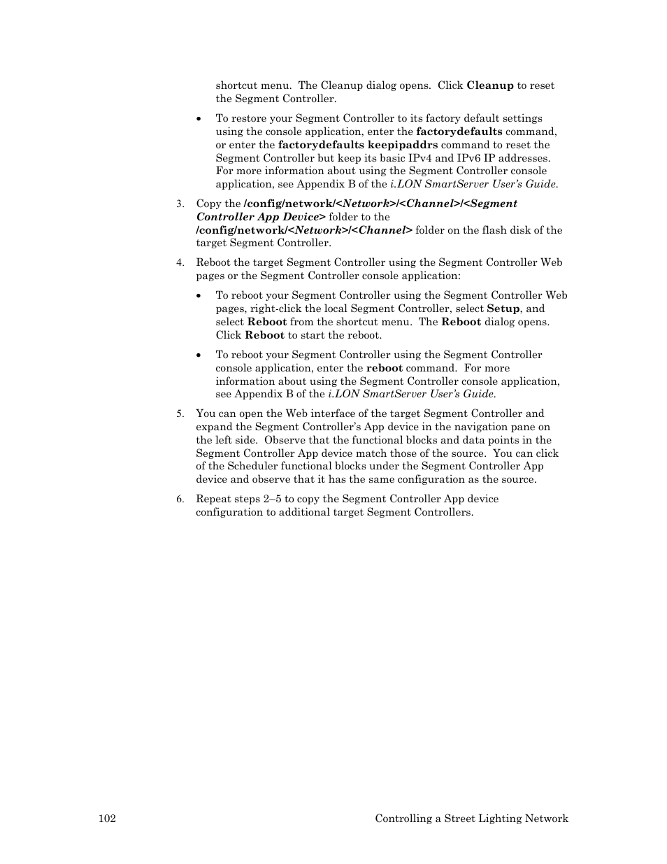 Echelon Lumewave CRD 3000 Street Light Bridge User Manual | Page 112 / 124