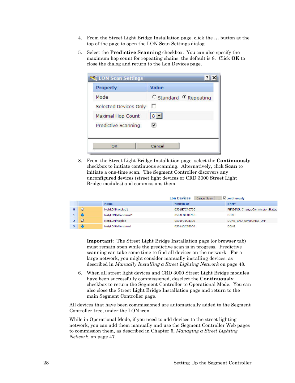 Echelon Lumewave CRD 3000 Street Light Bridge User Manual | Page 38 / 124