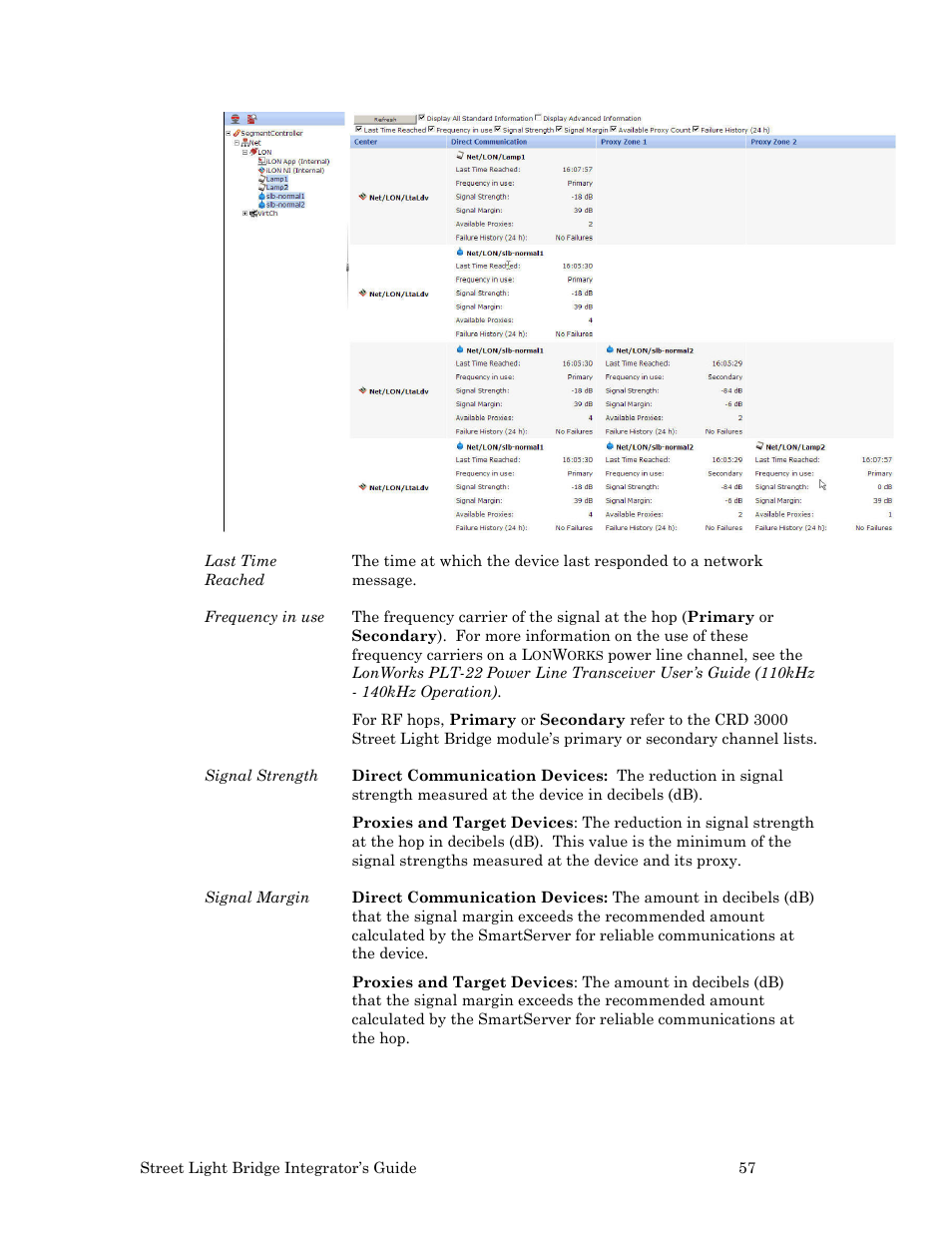 Echelon Lumewave CRD 3000 Street Light Bridge User Manual | Page 67 / 124