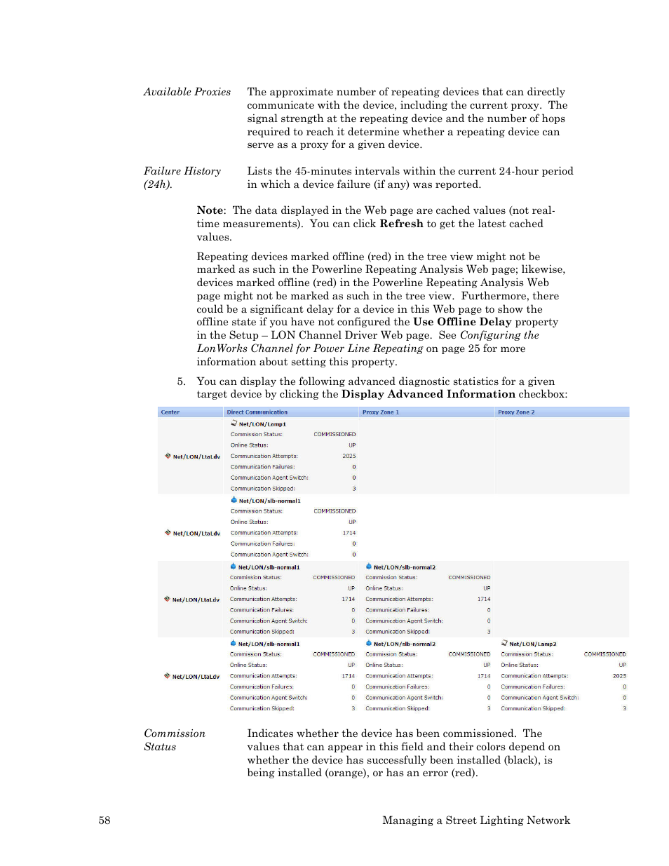 Echelon Lumewave CRD 3000 Street Light Bridge User Manual | Page 68 / 124