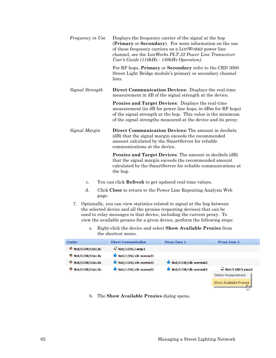 Echelon Lumewave CRD 3000 Street Light Bridge User Manual | Page 72 / 124