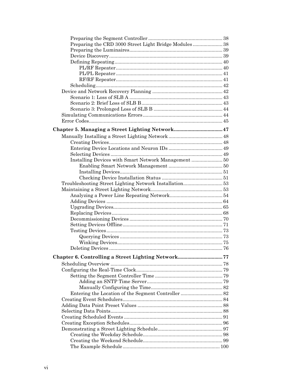Echelon Lumewave CRD 3000 Street Light Bridge User Manual | Page 8 / 124