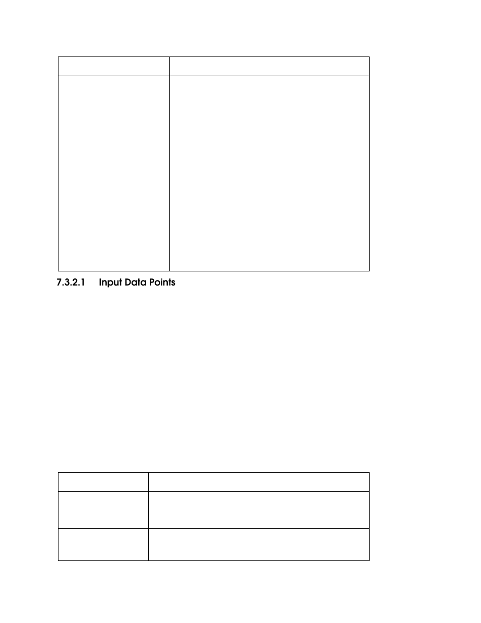 1 input data points, Ent, see input data points | Echelon i.LON SmartServer 2.0 User Manual | Page 101 / 443