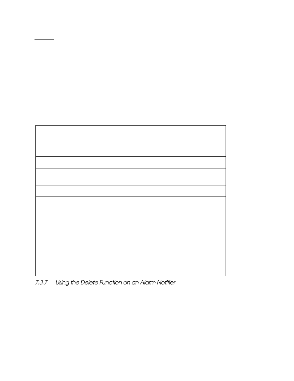 7 using the delete function on an alarm notifier, Using the delete function on an alarm notifier -24, Using the delete function on an alarm notifier | Echelon i.LON SmartServer 2.0 User Manual | Page 116 / 443