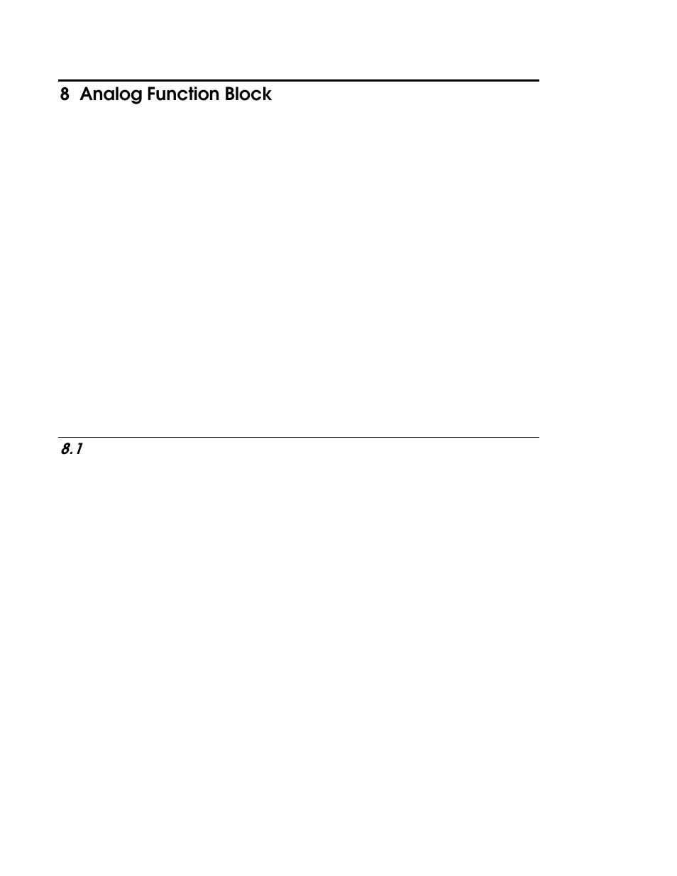 8 analog function block, 1 overview of the analogfb xml file, Analog function block -1 | Overview of the analogfb xml file -1, Analog functional blocks, Overview of the analogfb xml file | Echelon i.LON SmartServer 2.0 User Manual | Page 119 / 443