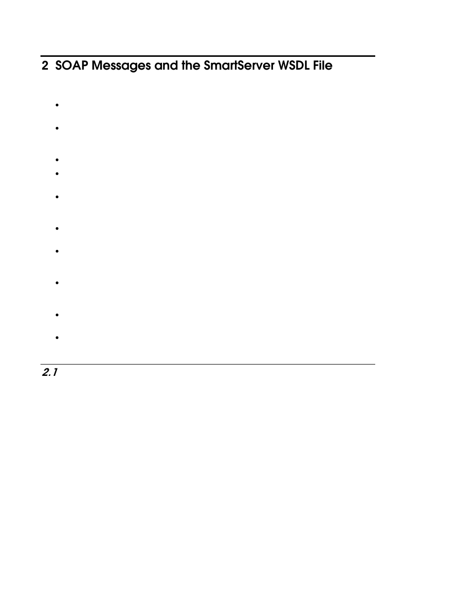 2 soap messages and the smartserver wsdl file, 1 smartserver naming structure, Soap messages and the smartserver wsdl file -1 | Smartserver naming structure -1, Ter 2, soap messages and the smartserver wsdl, Smartserver naming structure | Echelon i.LON SmartServer 2.0 User Manual | Page 15 / 443